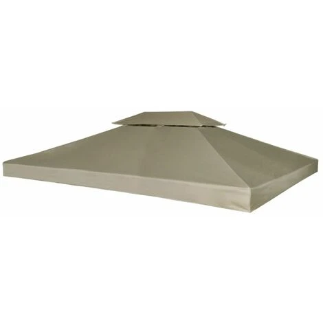 Topdeal Recouvrement De Remplacement D'auvent 310 G/m² 3 X 4 M Beige VDFF26293_FR 3 Topdeal Recouvrement De Remplacement D'auvent 310 G/m² 3 X 4 M Beige VDFF26293_FR