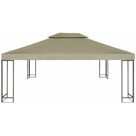 Topdeal Recouvrement De Remplacement D'auvent 310 G/m² 3 X 4 M Beige VDFF26293_FR 6 Topdeal Recouvrement De Remplacement D'auvent 310 G/m² 3 X 4 M Beige VDFF26293_FR – Image 4