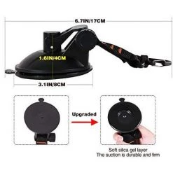 ZHUOXUAN Lot De 4 Ventouses D'ancrage Solides Pour Voiture Avec Crochet De Fixation Pour Auvent Latéral De Voiture, Bateau, Camping, Bâche, Tentes, Bagages, Bâches -Pergola Soldes 52488268 4