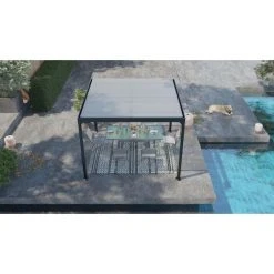 CONCEPT-USINE Pergola Bioclimatique 3x3 M MILOS - Gris 9 CONCEPT-USINE Pergola Bioclimatique 3x3 M MILOS - Gris -Pergola Soldes 52578683 3