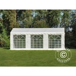 DANCOVER Tente De Réception PLUS 4x6m PE, Blanc - Blanc -Pergola Soldes 52664746 3
