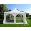 DANCOVER Tente De Réception Pagoda 4x4m, Blanc - Blanc -Pergola Soldes 52664779 1