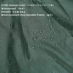 Kartokner Tarp Bâche De Tente Camping Imperméable Tapis De Sol Parasol Couverture Abri Protection UV Anti-Pluie Pour Hamac Camping En Plein Air -Pergola Soldes 52827516 3