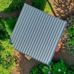 Chalet & Jardin Pergola Bioclimatique Autoportée Ombréa® 3,6 X 3,6 M - Anthracite -Pergola Soldes 52879382 2