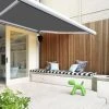 SUNNY INCH ® Store Banne Extérieur Coffre Intégral Motorisé Et Manuel Pour Terrasse - Gris - Longueur 2.5 M Et Largeur 2 M - Gris -Pergola Soldes 53433462 1
