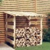 VidaXL Pergola Avec Toit 100x90x100 Cm Bois De Pin Imprégné - Brun -Pergola Soldes 53600866 1
