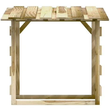 VidaXL Pergola Avec Toit 100x90x100 Cm Bois De Pin Imprégné - Brun 7 VidaXL Pergola Avec Toit 100x90x100 Cm Bois De Pin Imprégné - Brun – Image 5