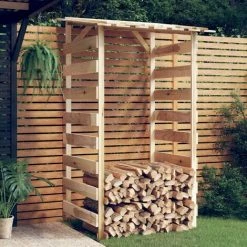 VidaXL Pergola Avec Toit 100x90x200 Cm Bois De Pin Imprégné - Brun