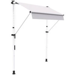 SUNNY INCH ® Store à Projection Autoportant Sans Perçage - 250 X 150 Cm - Terrasse Ou Balcon - Écru - Écru -Pergola Soldes 53620902 3