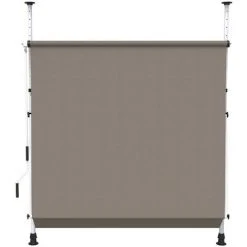 SUNNY INCH ® Store à Projection Autoportant Sans Perçage - 200 X 150 Cm - Terrasse Ou Balcon - Taupe - Taupe -Pergola Soldes 53620939 4