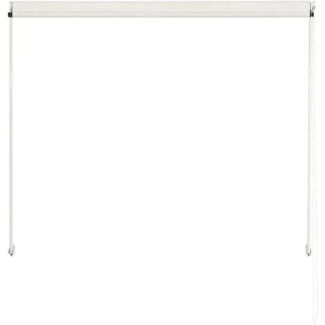 LITZEE Auvent Rétractable 150x150 Cm Crème # 7 LITZEE Auvent Rétractable 150x150 Cm Crème # – Image 5