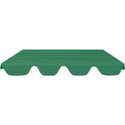 LANGRAY Toit De Rechange De Balançoire Vert 150/130x70/105 Cm Maison & Jardin -Pergola Soldes 53826807 3