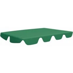 LANGRAY Toit De Rechange De Balançoire Vert 150/130x70/105 Cm Maison & Jardin -Pergola Soldes 53826807 5