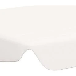LANGRAY Toit De Rechange De Balançoire Blanc 188/168x110/145cm 270 G/m² Maison & Jardin -Pergola Soldes 53826808 2