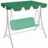 LANGRAY Toit De Rechange De Balançoire Vert 188/168x110/145 Cm Maison & Jardin -Pergola Soldes 53826815 1