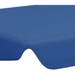 LANGRAY Toit De Rechange De Balançoire Bleu 150/130x70/105 Cm Maison & Jardin -Pergola Soldes 53826821 2