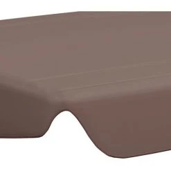 LANGRAY Toit De Rechange De Balançoire Marron 150/130x70/105cm 270 G/m² Maison & Jardin -Pergola Soldes 53826823 2