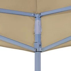 LANGRAY Toit De Tente De Réception 4,5x3 M Beige 270 G/m² Maison & Jardin -Pergola Soldes 53826846 2