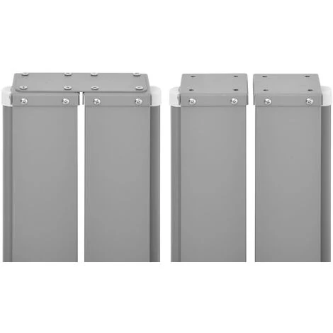 LANGRAY Auvent Latéral Rétractable 160x600 Cm Gris Maison & Jardin 6 LANGRAY Auvent Latéral Rétractable 160x600 Cm Gris Maison & Jardin – Image 4