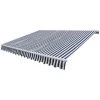 LANGRAY Auvent Pliable Manuel 300 Cm Bleu/blanc Maison & Jardin -Pergola Soldes 53828782 1