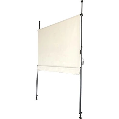 SVITA Marquise à Pince 200x150cm Marquise De Balcon Protection Solaire Marquise Beige Crème 3 SVITA Marquise à Pince 200x150cm Marquise De Balcon Protection Solaire Marquise Beige Crème