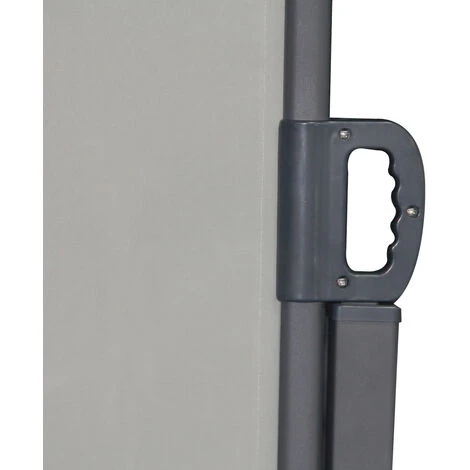 SVITA Double Store Latéral 600x180cm Pare-soleil Extensible Gris Clair Gris 4 SVITA Double Store Latéral 600x180cm Pare-soleil Extensible Gris Clair Gris – Image 2