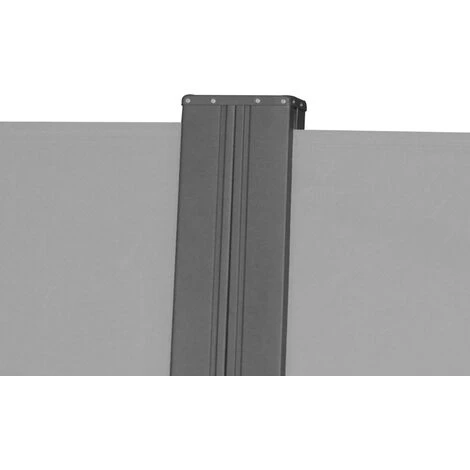 SVITA Double Store Latéral 600x180cm Pare-soleil Extensible Gris Clair Gris 7 SVITA Double Store Latéral 600x180cm Pare-soleil Extensible Gris Clair Gris – Image 5