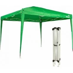 Tente De Réception - Tonnelle De Jardin Pliante 3x3m - Avec Sac De Transport - Vert - MaxxGarden