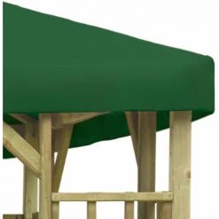 Hommoo Belvedere 4x3 M Vert -Pergola Soldes 54060009 3