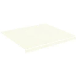 Hommoo Tissu De Remplacement Pour Auvent Creme 4x3,5 M 8 Hommoo Tissu De Remplacement Pour Auvent Creme 4x3,5 M -Pergola Soldes 54060615 2