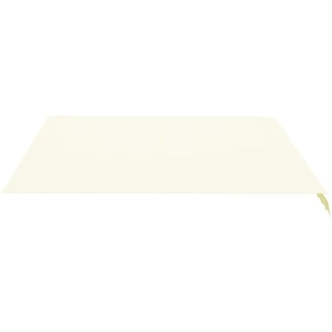 Hommoo Tissu De Remplacement Pour Auvent Creme 4x3,5 M 5 Hommoo Tissu De Remplacement Pour Auvent Creme 4x3,5 M – Image 3