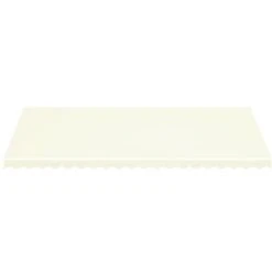 Hommoo Tissu De Remplacement Pour Auvent Creme 5x3,5 M 10 Hommoo Tissu De Remplacement Pour Auvent Creme 5x3,5 M -Pergola Soldes 54060616 4
