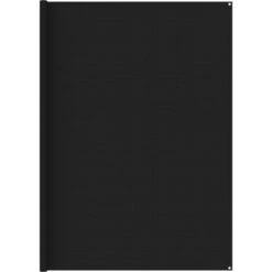 Hommoo Tapis De Tente 300x600 Cm Noir