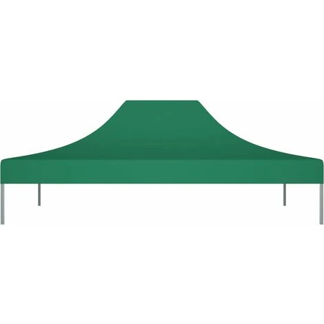 Hommoo Toit De Tente De Reception 4,5x3 M Vert 270 G/m² 5 Hommoo Toit De Tente De Reception 4,5x3 M Vert 270 G/m² – Image 3