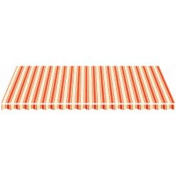 Hommoo Tissu De Remplacement Pour Auvent Jaune Et Orange 5x3 M -Pergola Soldes 54167380 3