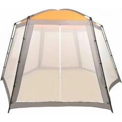 Hommoo Tente De Piscine Tissu 500x433x250 Cm Gris 8 Hommoo Tente De Piscine Tissu 500x433x250 Cm Gris -Pergola Soldes 54168325 2