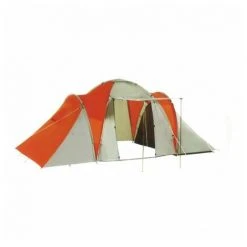 WURKO Tenda 2 Camere Da Letto + Soggiorno 4 Persone Dome4