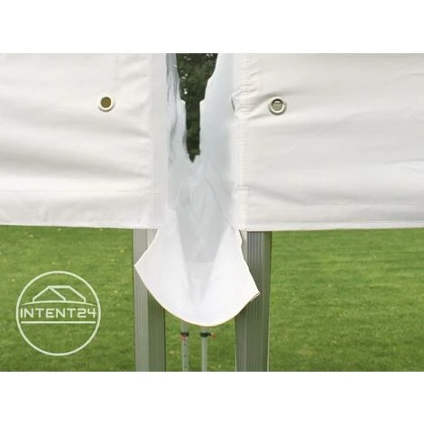 INTENT24.FR Set De Raccordement Pour Tonnelle Pliante INTENT24 PREMIUM Et PROFESSIONAL De 8m De Large, Diamètre 50mm, Blanc - Blanc 5 INTENT24.FR Set De Raccordement Pour Tonnelle Pliante INTENT24 PREMIUM Et PROFESSIONAL De 8m De Large, Diamètre 50mm, Blanc - Blanc – Image 3