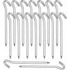 REGALI Sardines Piquet,Piquet De Fixation 20 Pièces Piquets De Tente En Piquets De Fixation Sol Crochet Pour Tente De Camping Jardinage Acier Galvanisé Sardine Tente Argenté 1 REGALI Sardines Piquet,Piquet De Fixation 20 Pièces Piquets De Tente En Piquets De Fixation Sol Crochet Pour Tente De Camping Jardinage Acier Galvanisé Sardine Tente Argenté -Pergola Soldes 54472855 1