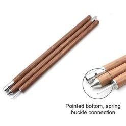 ASUPERMALL Épaissir Le Grain De Bois Toile De Fond Tonnelle Pôle En Alliage D'aluminium Auvent Canopy Stand Rod Tente Support Rods Outdoor Camping Accessoire, Multicolore 9 ASUPERMALL Épaissir Le Grain De Bois Toile De Fond Tonnelle Pôle En Alliage D'aluminium Auvent Canopy Stand Rod Tente Support Rods Outdoor Camping Accessoire, Multicolore -Pergola Soldes 54483884 3