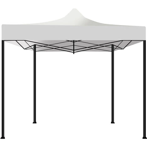FRANKYSTAR Tente De Jardin / Gazebo 3X3 Tente Pliante Imperméable Pour Foires Et Marchés Blanc 3 FRANKYSTAR Tente De Jardin / Gazebo 3X3 Tente Pliante Imperméable Pour Foires Et Marchés Blanc