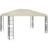 Topdeal Tonnelle 3x4 M Crème FF47982_FR 2 Topdeal Tonnelle 3x4 M Crème FF47982_FR -Pergola Soldes 54643393 1