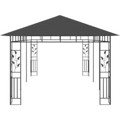 Topdeal Belvédère Avec Moustiquaire 6x3x2,73 M Anthracite FF47974_FR 10 Topdeal Belvédère Avec Moustiquaire 6x3x2,73 M Anthracite FF47974_FR -Pergola Soldes 54643793 4