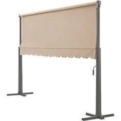 Store Banne Autoportant Selenizza à Double Pente 400 X 300 X 260 Cm Sable [pro.tec] -Pergola Soldes 54723487 4