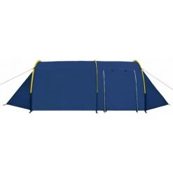 Topdeal Tente De Camping Pour 4 Personnes Bleu Marine/bleu Clair FF90515_FR -Pergola Soldes 54841017 3