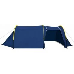 Topdeal Tente De Camping Pour 4 Personnes Bleu Marine/bleu Clair FF90515_FR -Pergola Soldes 54841017 4