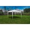 Topdeal Tonnelle Pavillon De Jardin Blanc 3x3m FF90332_FR 1 Topdeal Tonnelle Pavillon De Jardin Blanc 3x3m FF90332_FR -Pergola Soldes 54841171 1