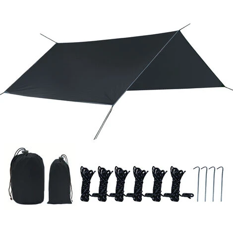 REGALI Auvent De Camping En Plein Air, Tente Multifonctionnelle Imperméable À L'eau De Tente De Baldaquin Tente De Camping De Tapis De Pique-Nique Pour La Randonnée De Plage 3 REGALI Auvent De Camping En Plein Air, Tente Multifonctionnelle Imperméable À L'eau De Tente De Baldaquin Tente De Camping De Tapis De Pique-Nique Pour La Randonnée De Plage