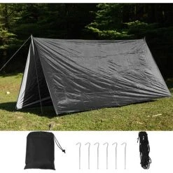 REGALI Auvent De Camping En Plein Air, Tente Multifonctionnelle Imperméable À L'eau De Tente De Baldaquin Tente De Camping De Tapis De Pique-Nique Pour La Randonnée De Plage 11 REGALI Auvent De Camping En Plein Air, Tente Multifonctionnelle Imperméable À L'eau De Tente De Baldaquin Tente De Camping De Tapis De Pique-Nique Pour La Randonnée De Plage -Pergola Soldes 54959950 5