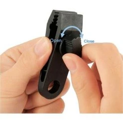 SUPERMARKET 10 Sets Clip De Bâche Tente Pince Bâche Auvents Clip Auvents Pince Tendeur Corde Élastique Élastique Pour Bâche Ball Bungee Corde Pour Tentes, Couvertures, Auvents, Bannières, Navigation De Plaisance,Superma,noir -Pergola Soldes 55255912 4